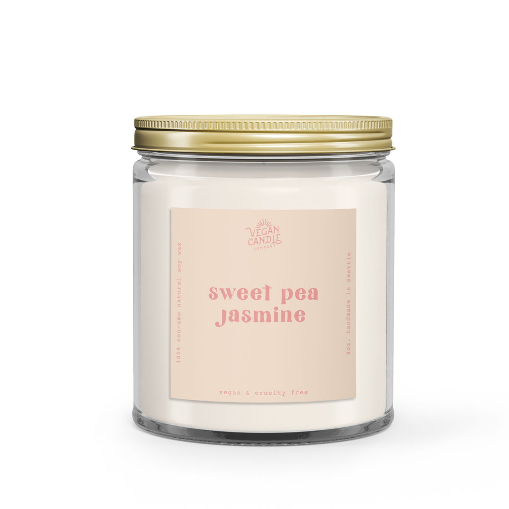 Sweet Pea Jasmine Candle 9oz.